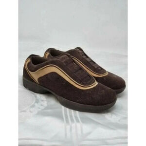 Spira Helix Sport Women's Shoes Moc Walking Comfort Slip On Brown SCL422